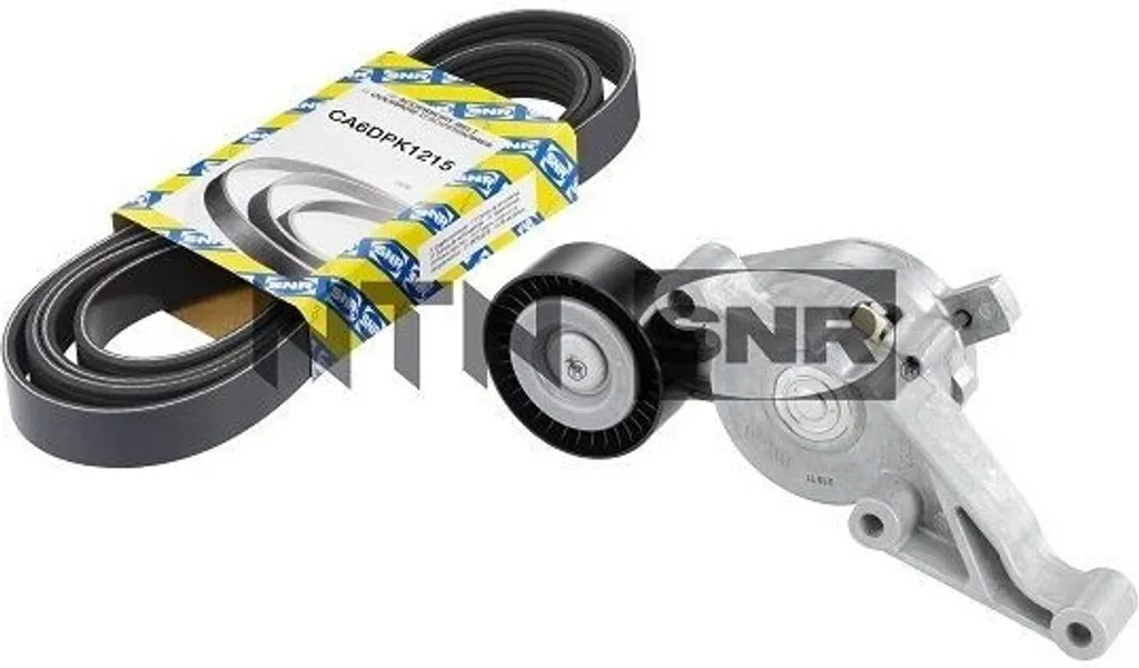 Kit Courroie Nervurée SNR KA857.09 Haute Résistance pour Véhicules