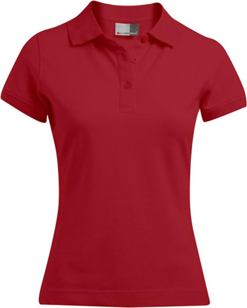 Poloshirt 92-8 Damen, Kirschrot, XL