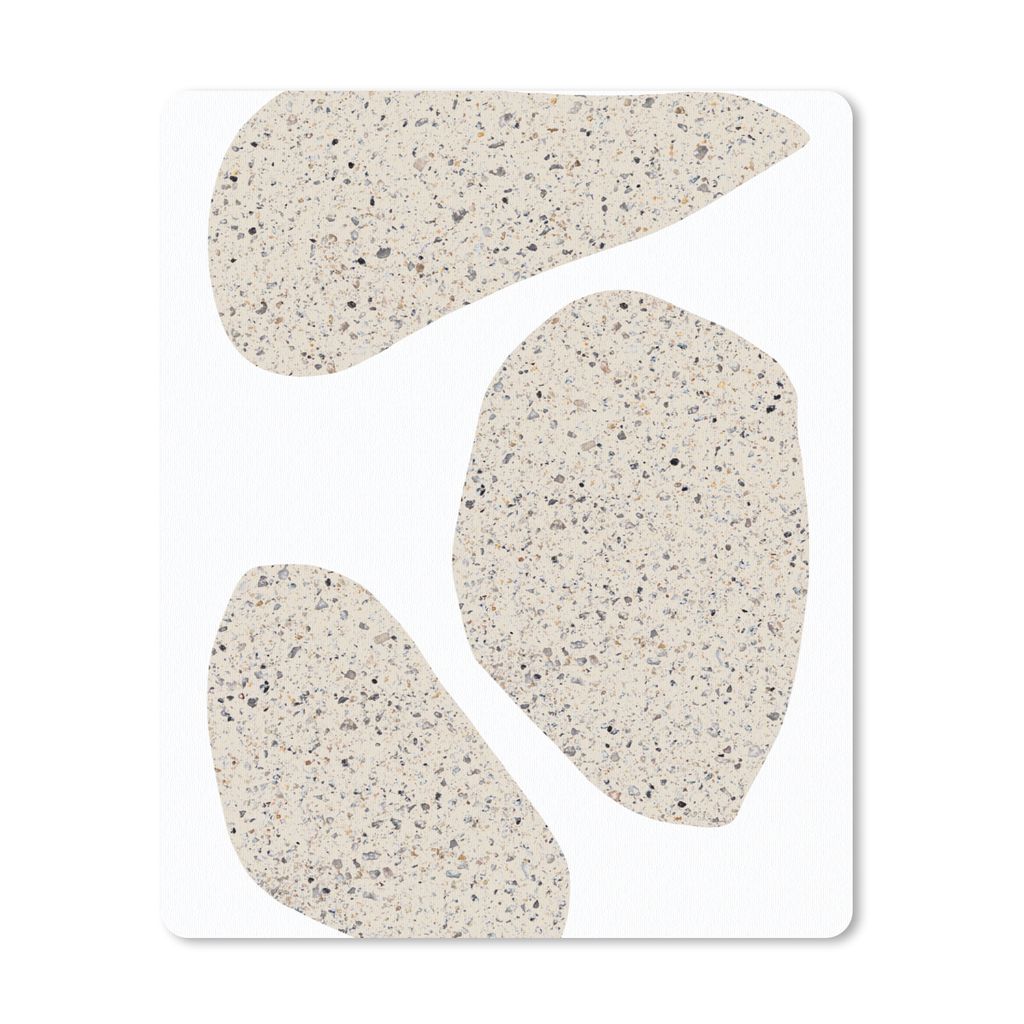 MuchoWow Mauspad Mousepad Steine - Abstrakt - Design 19x23 cm - Mousepads - Maus Mat - Pad - Mausunterlage - Mauspads - Spielen