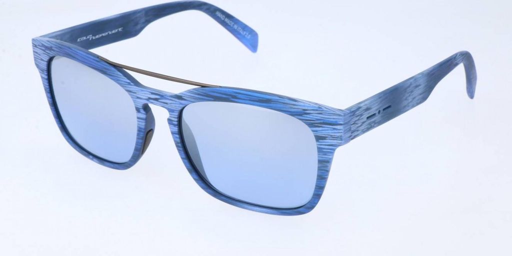 Italia Independent I I MOD. 0914 PEACH Dark havana blue 54/17/140 Herren Sonnenbrillen