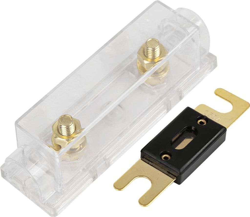 250A ANL-Sicherung mit In-Line Halter 0 4 8 10 Gauge für Auto