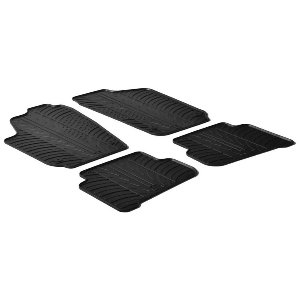 Tappetini in gomma per auto Gledring VW Polo 2009-2017