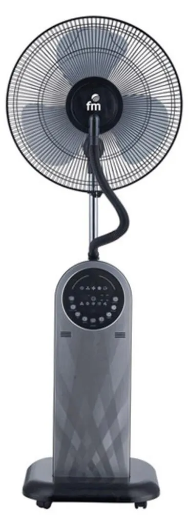 Ventilateur de sol brumisateur contre la chaleur : Air pur et frais