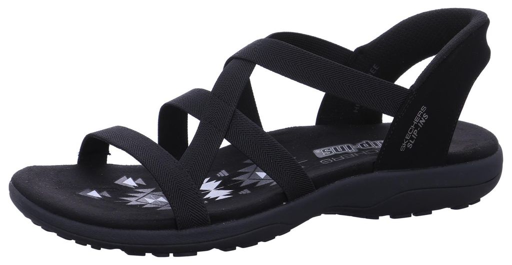 Skechers Reggae Slim Sandale Schwarz Produktbild 