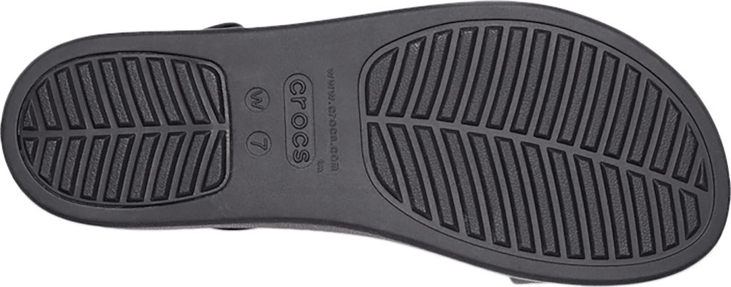 Crocs Brooklyn Low Wedge Thermoplastic Dámské černé sandály Obrázek produktu 