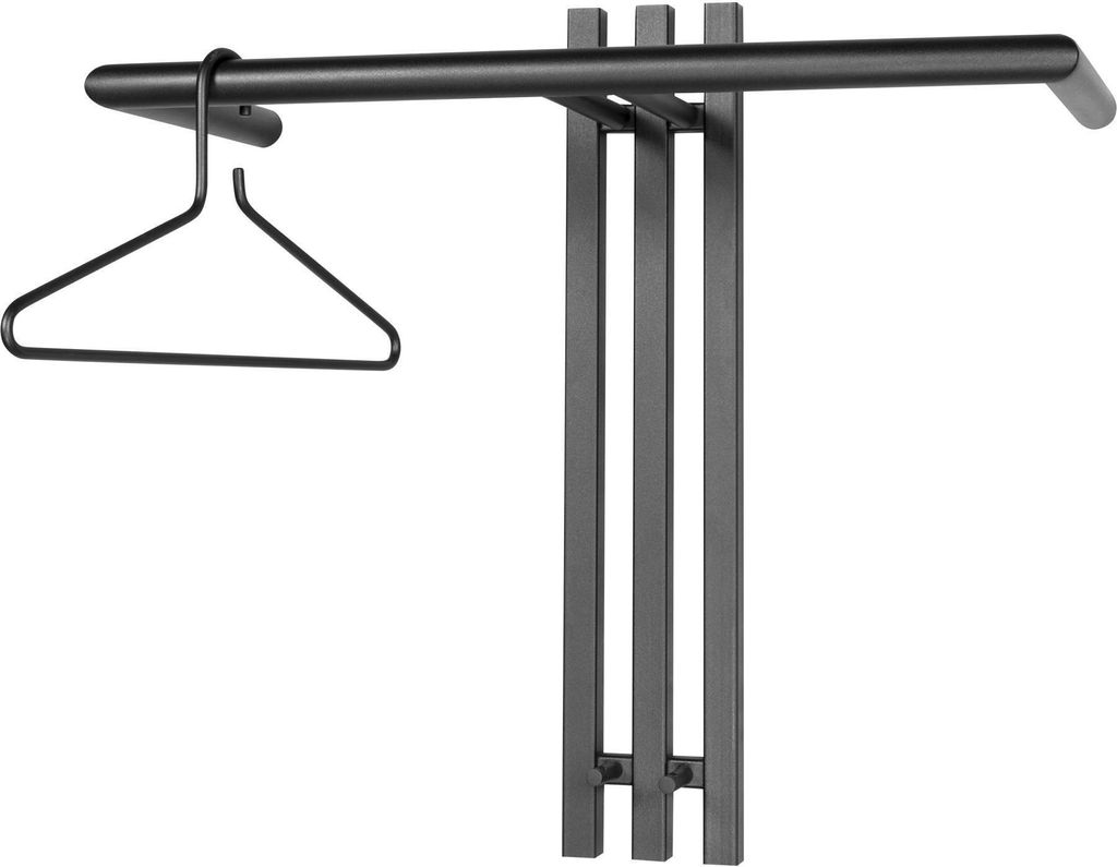 SENZA 1 Wandgarderobe - Schwarz