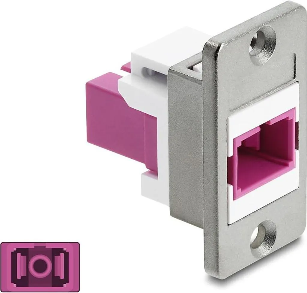 Adattatore Fibra Ottica SC Simplex Delock | Low Insertion Loss