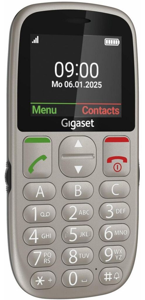 Gigaset Móvil Senior GL395 2.2" SIM Grey Titanium Imagen del producto 