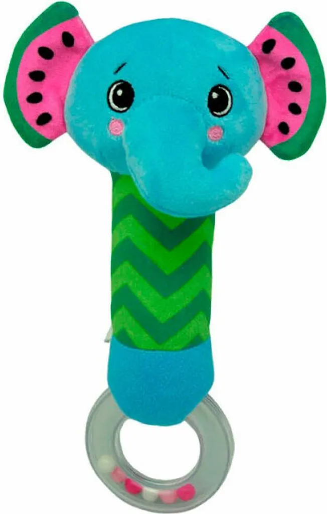 Peluche Hochet Premium Melany Melephant Frootimals en Textile Doux