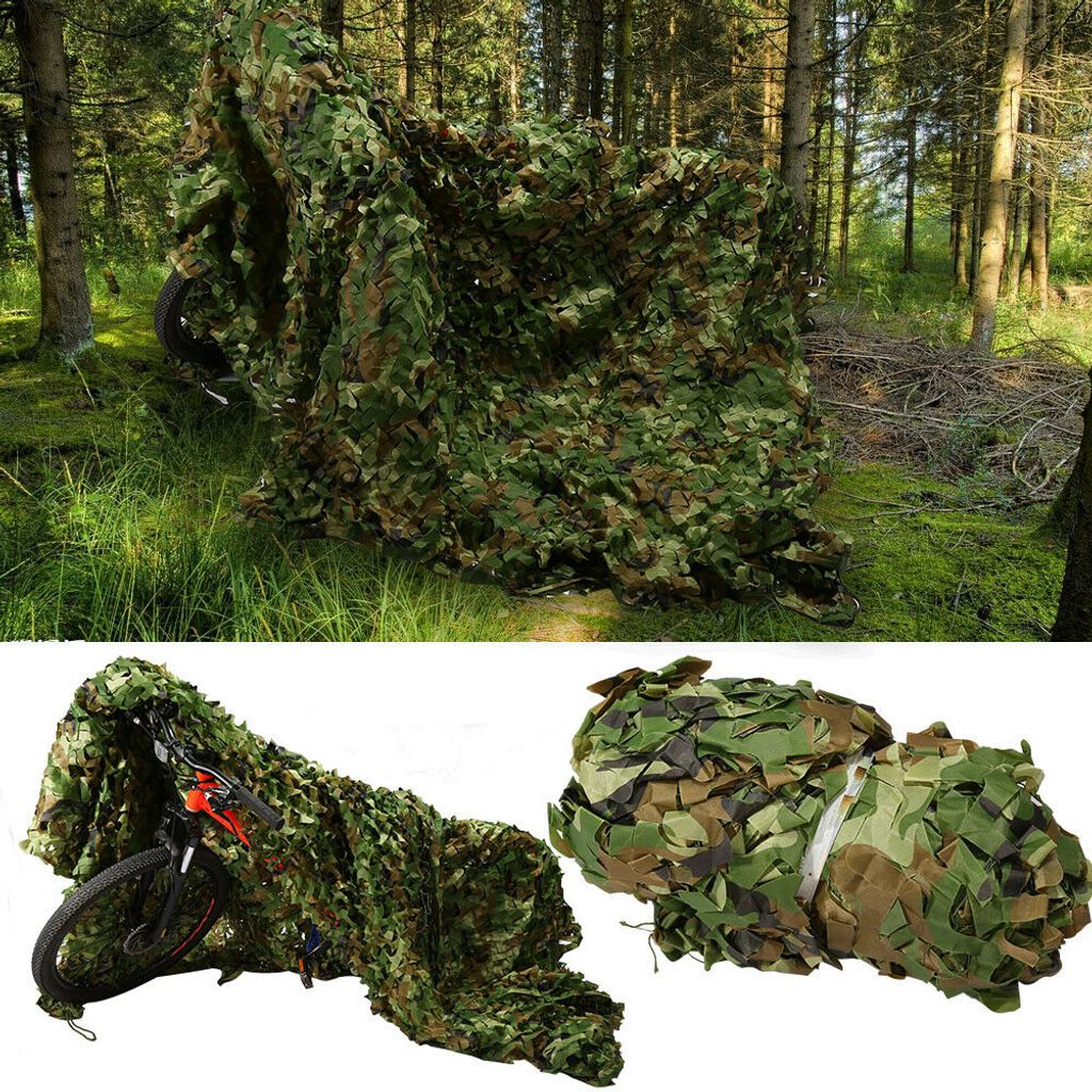Tarnnetz Camouflage Jagd Armee Tarnung Tarn Camo Woodland Netz Sichtschutz 2*3M Tarnnetz Camouflage Jagd Armee Tarnung Tarn Camo Woodland Netz Sichtschutz 2*3M
