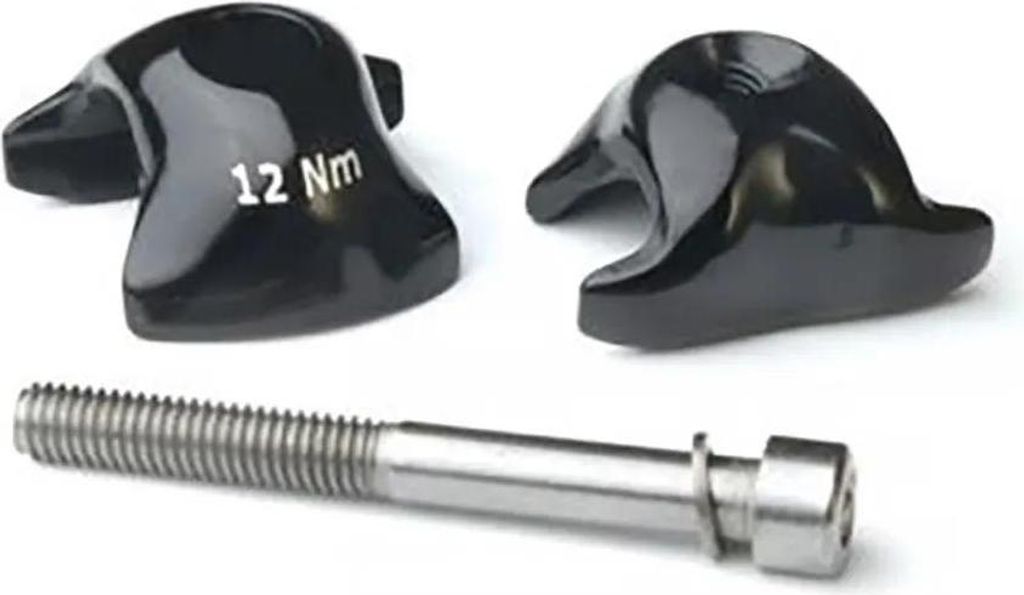 Ritchey WCS Carbon 1-bolt Ersatzklemme, 7x9.6mm Streben, Produktbild 