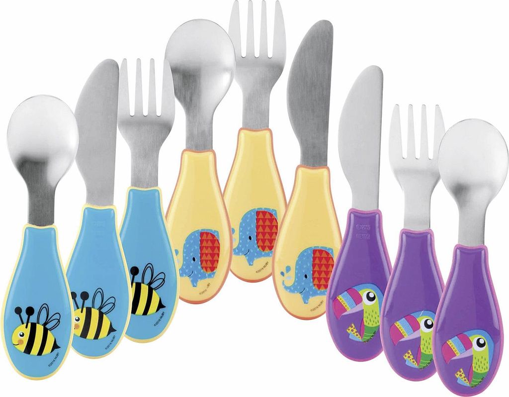 Nuby NUBY set di posate per bambini 3 pezzi 623929 Immagine del prodotto 