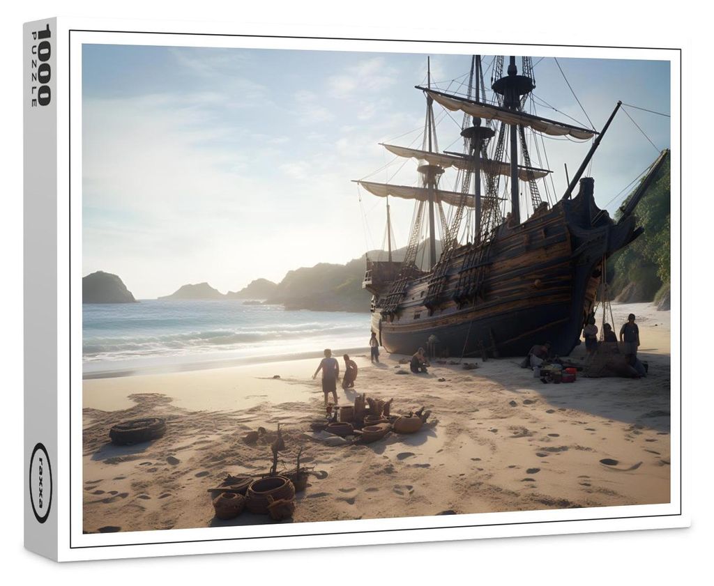 raxxa Premium-Puzzle "Verfahren", 1000 Teile