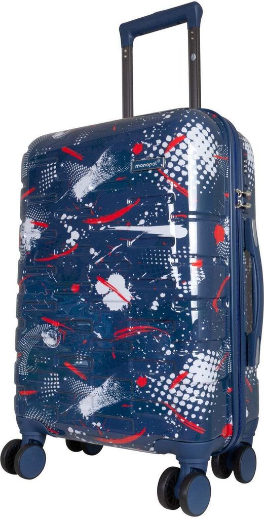 Kleiner Handgepäck Reisekoffer mit Motiv Pescara 55 cm Produktbild 