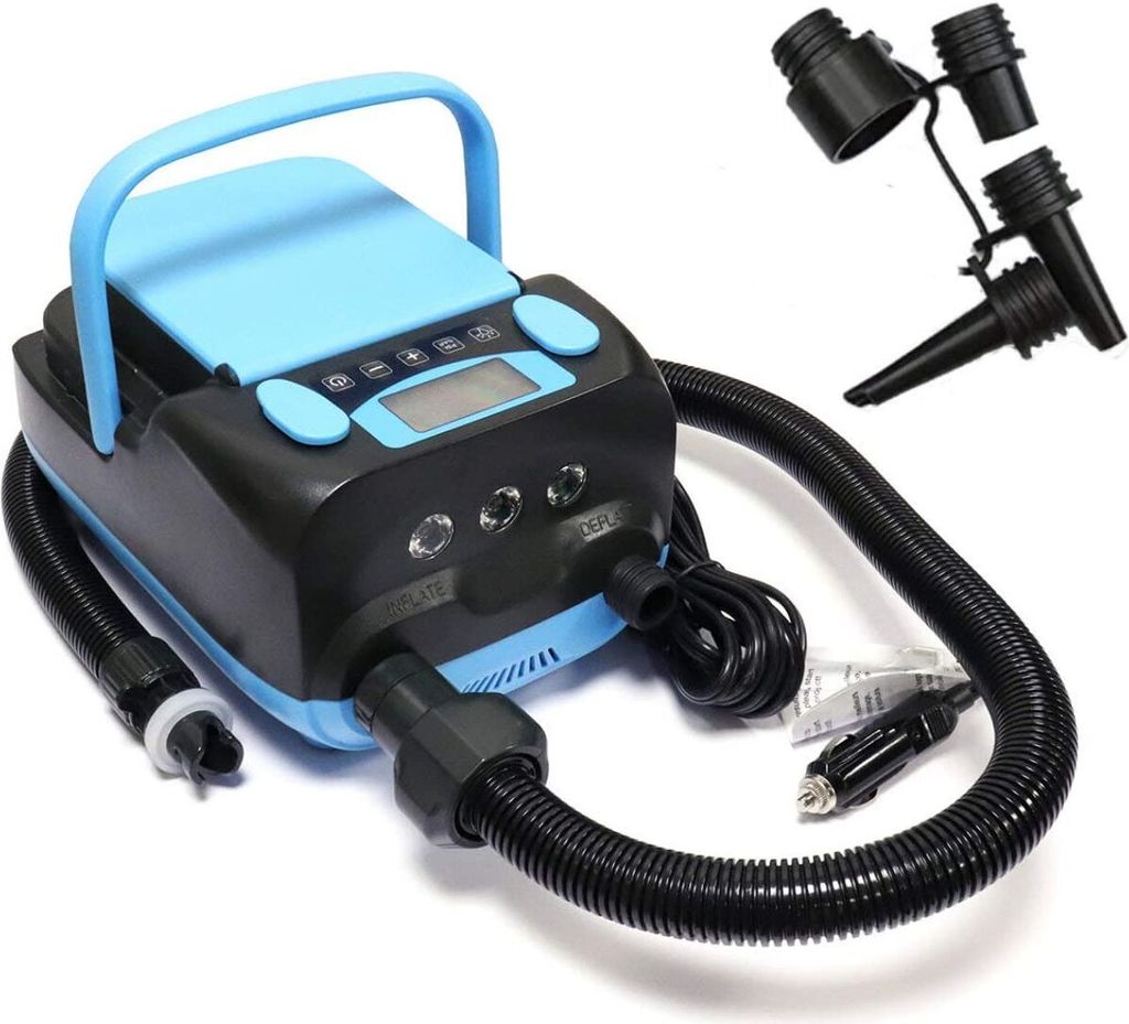 Elektrische Füllpumpe 12V Smart Inflator Deflator Luftpumpe Star Pump 9 SUP