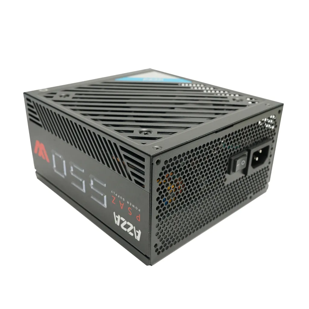 Alimentation 550W AZZA PSAZ Noir Ventilateur 120mm Haute Performance
