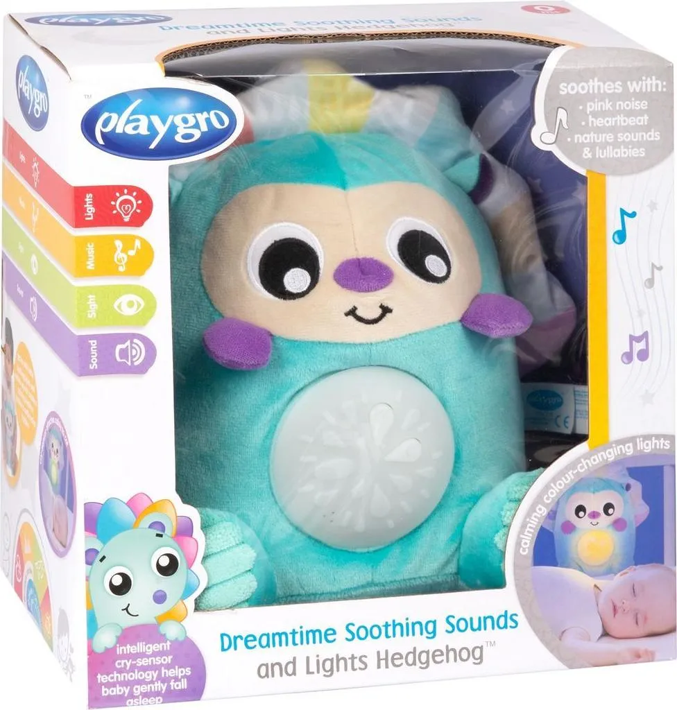 Veilleuse Musicale Bébé Ange d'Endormissement Playgro Multicolore Soft - 14