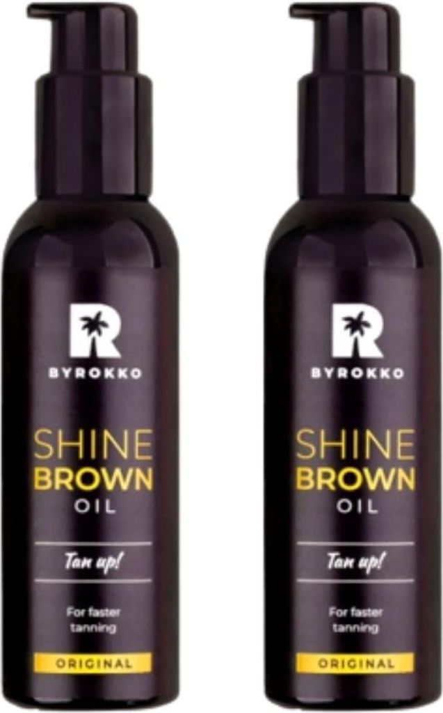 Byrokko Shine Brown Oil Bräunungsöl x2 Produktbild 
