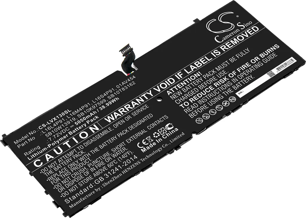 Réparer Autonomie Lenovo ThinkPad X1 3rd - Batterie 01AV454 L16L4P91