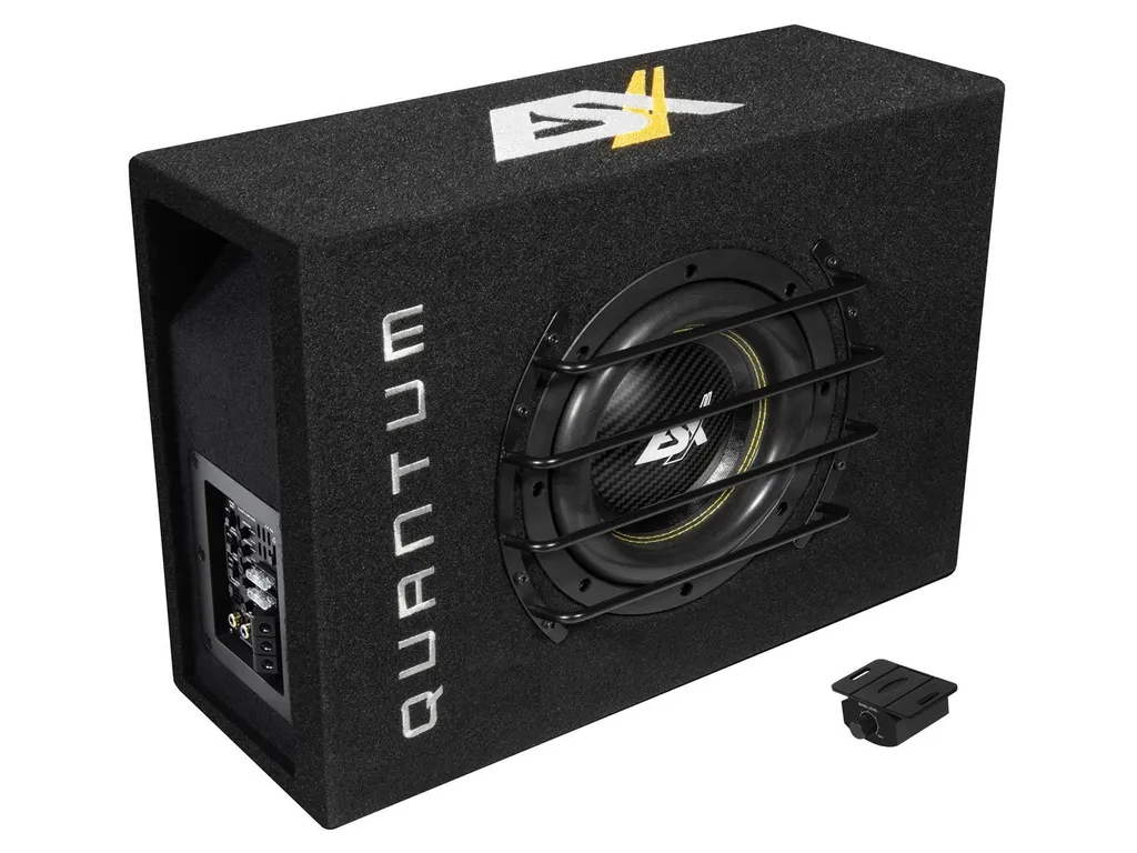 Caisson Actif ESX QXB8A Quantum avec Subwoofer 20cm et Membrane Renforcée - 6