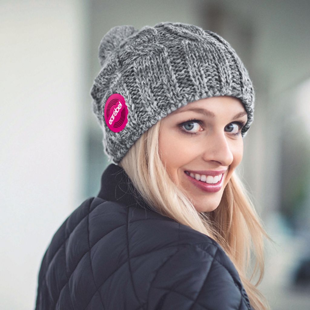 earebel Beanie Trenza in Grau - Bekannt aus "Die Höhle der Produktbild 5