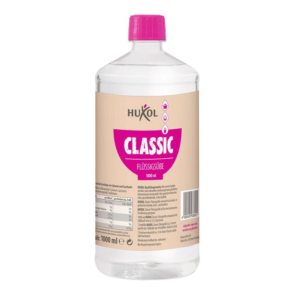 Huxol słodzik w płynie Oryginalny słodzik w płynie 1000ml Zdjęcie produktu 