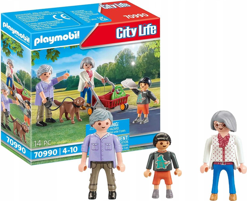 PLAYMOBIL City Life Großeltern mit Enkel, 4 Jahr(e), Produktbild 