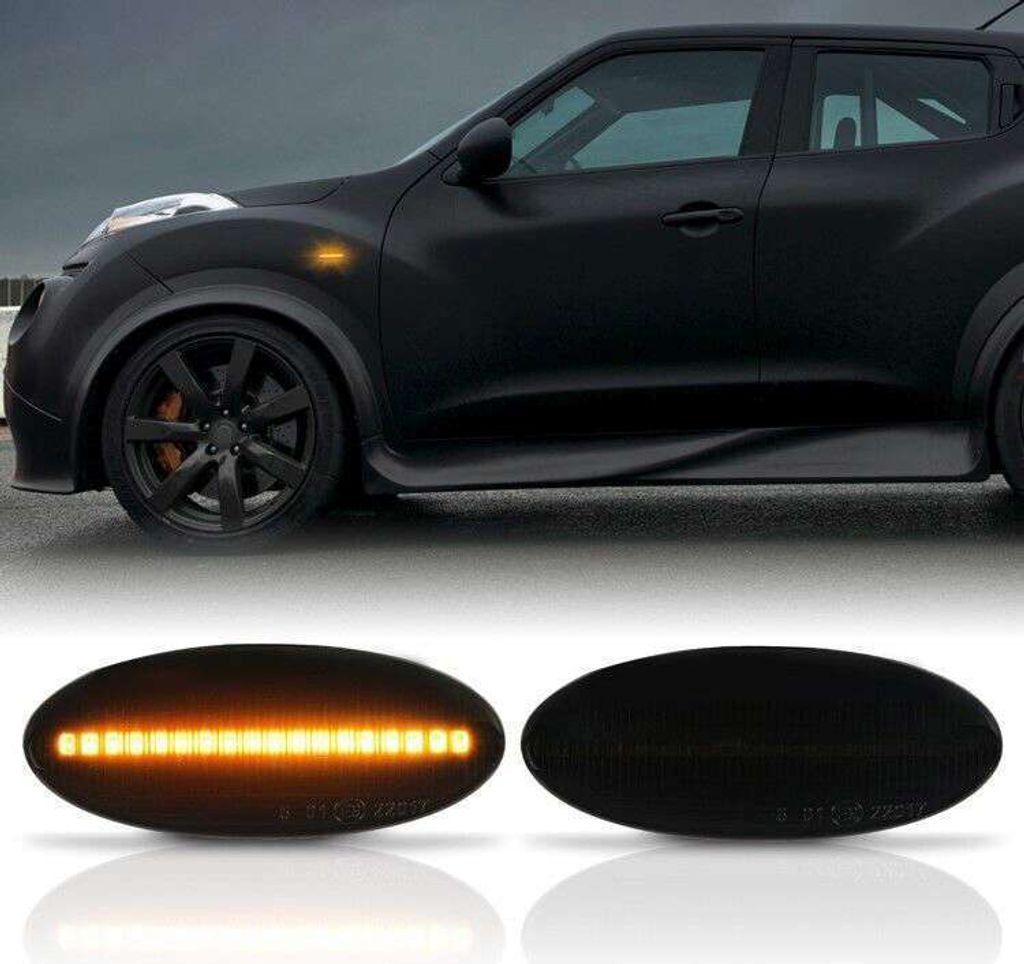 Led Seitenblinker für SMART ForFour | Typ 453 | ab BJ 2014> | SCHWARZ