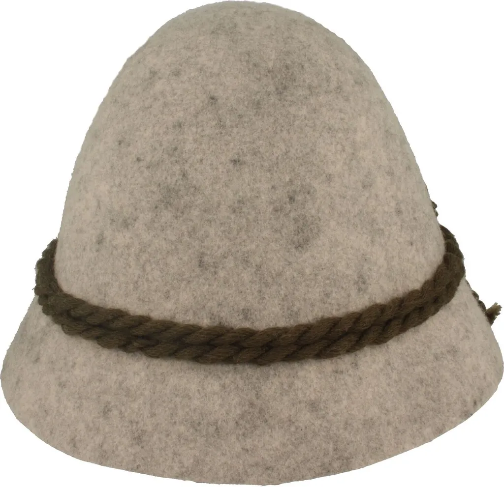 Cappello da Trekking Hut-Breiter | Feltro di Lana Impermeabile Outdoor - 4