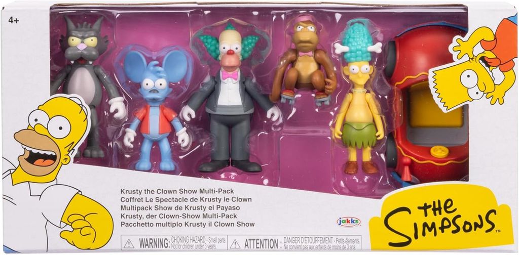 Balení 6 figurek Simpsonových, 7 cm Obrázek produktu 