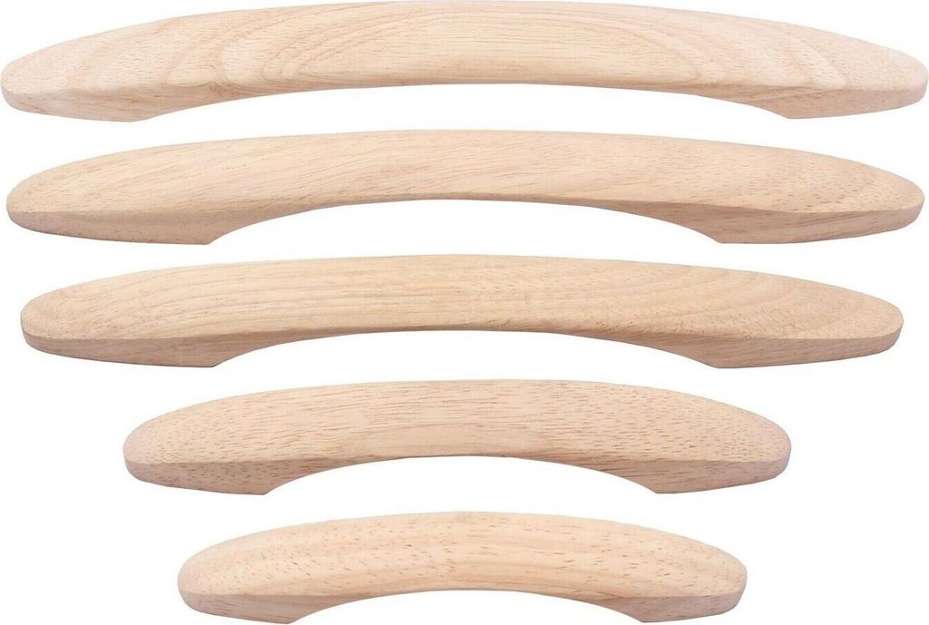 Holzgriffe Holzknopf Holz Möbelgriff Knopf Schubladengriff Möbelgriffe Natur 224mm