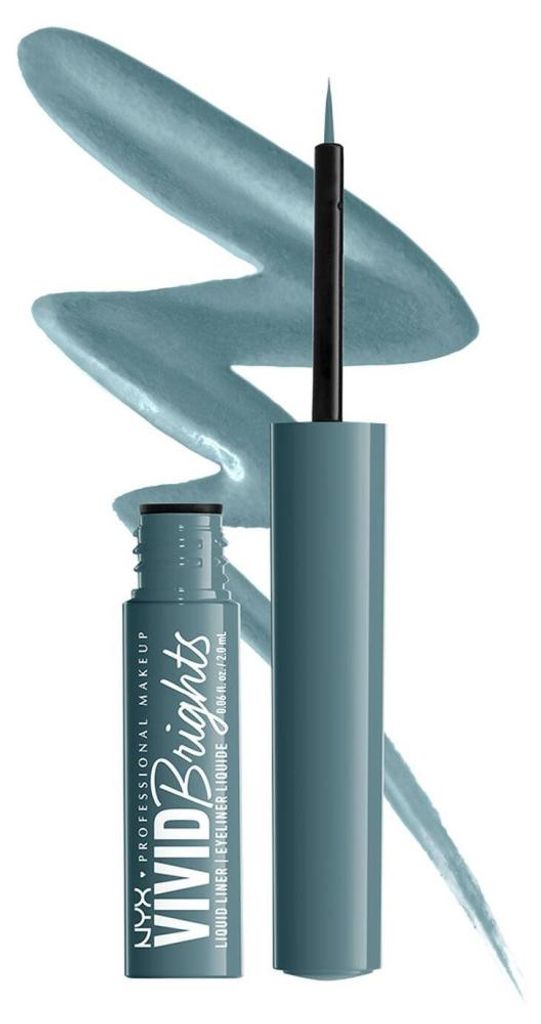 Nyx - Matter Flüssig-Eyeliner Vivid Brights - 01 Cyan Simp
