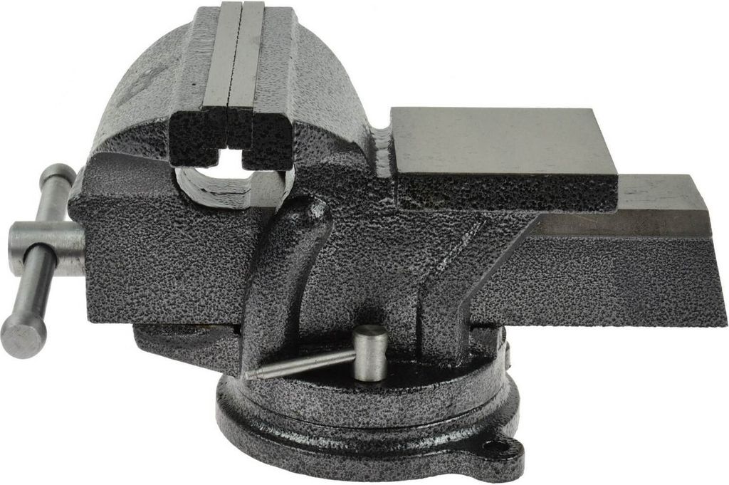 Schraubstock 150mm mit Amboss, 360° Drehbar Produktbild 