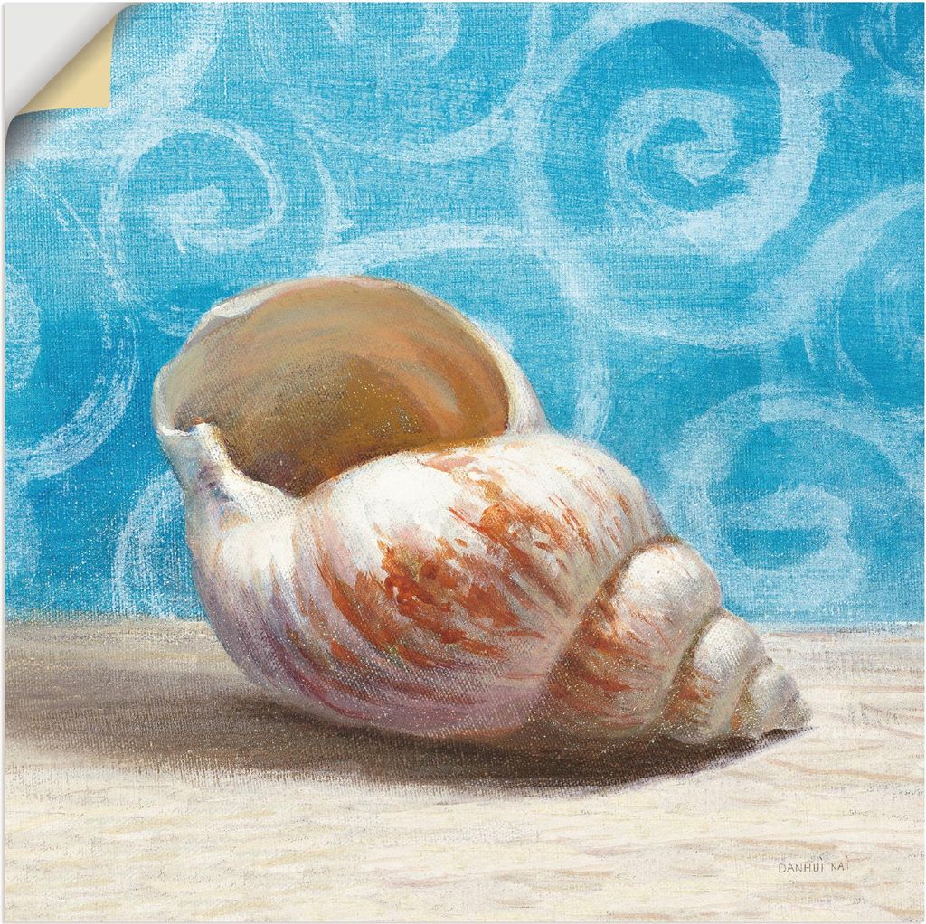 ARTland Wandbild, selbstklebend Geschenke aus dem Meer I Größe: 40x40 cm