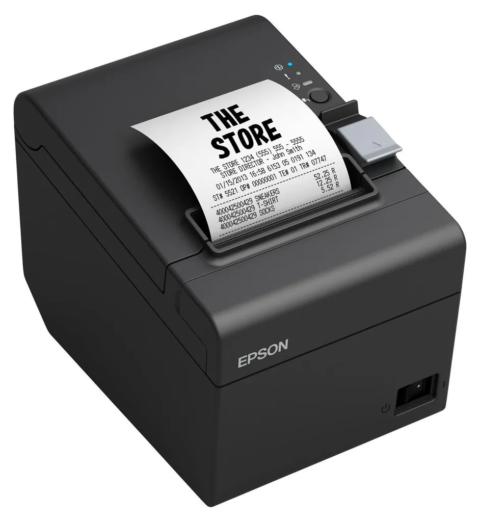 Imprimante Ticket Epson TM-T20III C31CH51012 Thermique Directe Noire