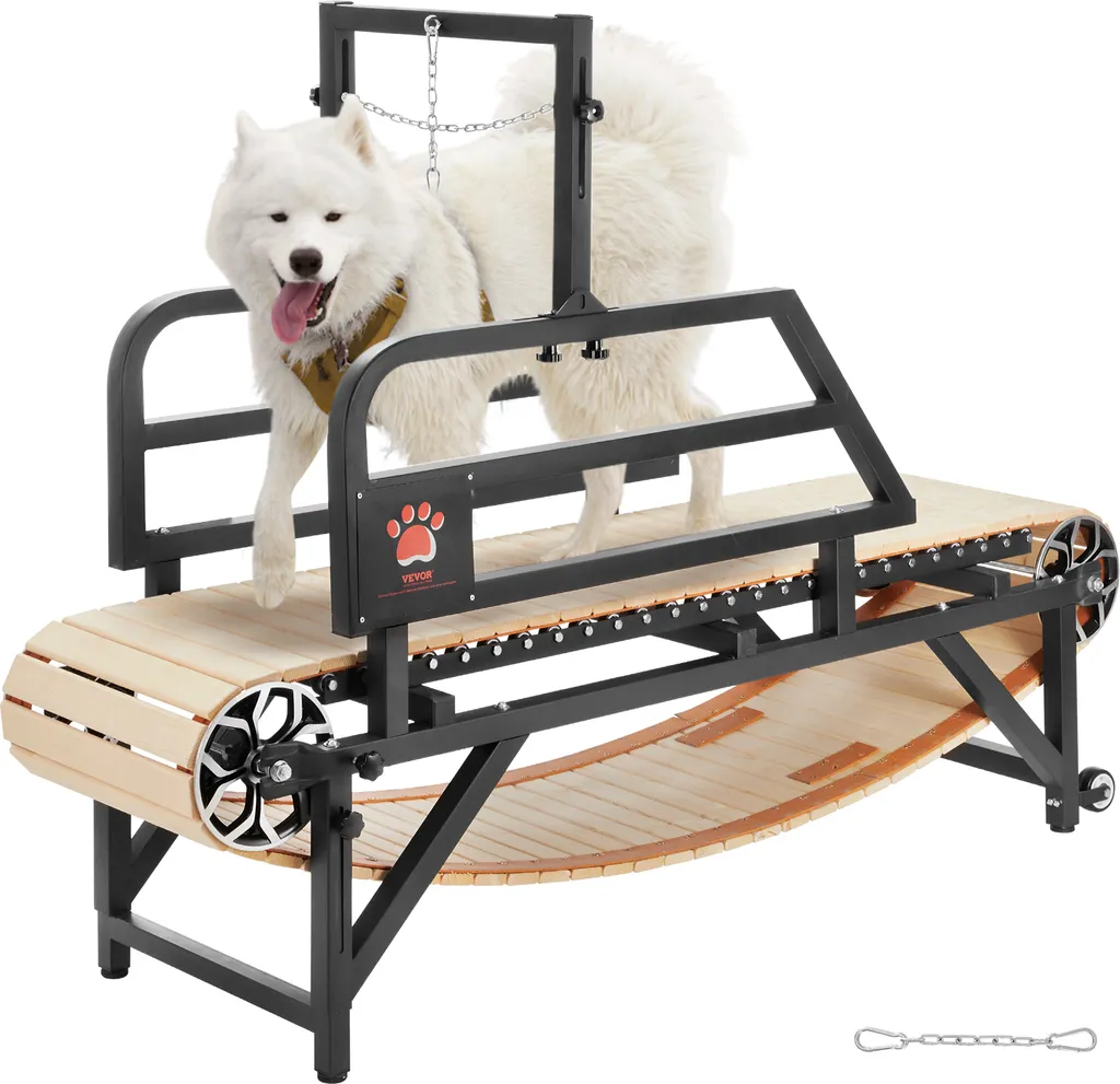 Marcheur pour Chien VEVOR Sport d'Intérieur - Tapis de Course 190 cm