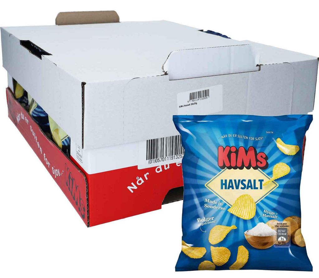 KiMs Havsalt 24x25g Produktbild 