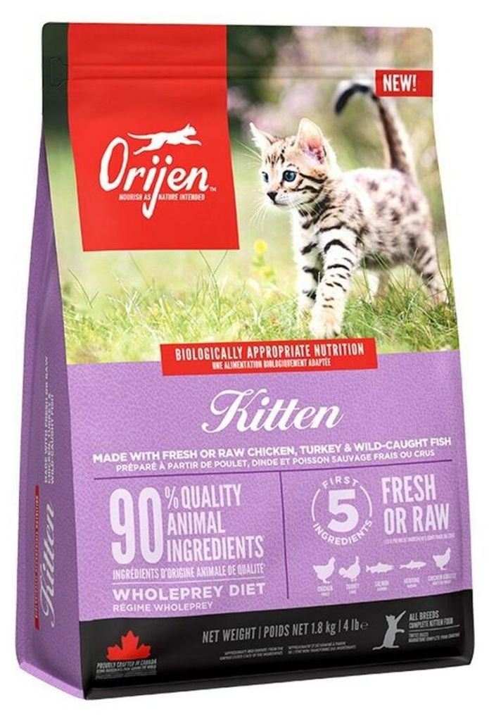ORIJEN Kitten - Crocchette per gattini - 1,8 kg Immagine del prodotto 