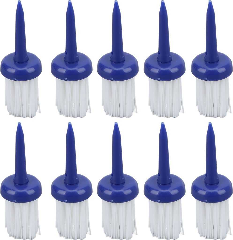 10 Stück Brush Golftees, niedriger Widerstand für mehr Produktbild 
