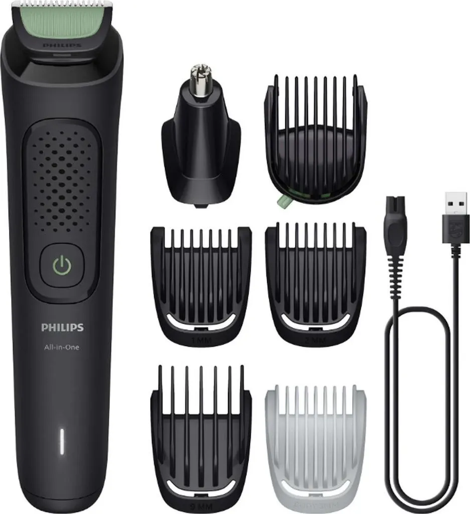 Regala lo Stile con Philips MG3935/15: Rifinitore All-in-One 7 Accessori