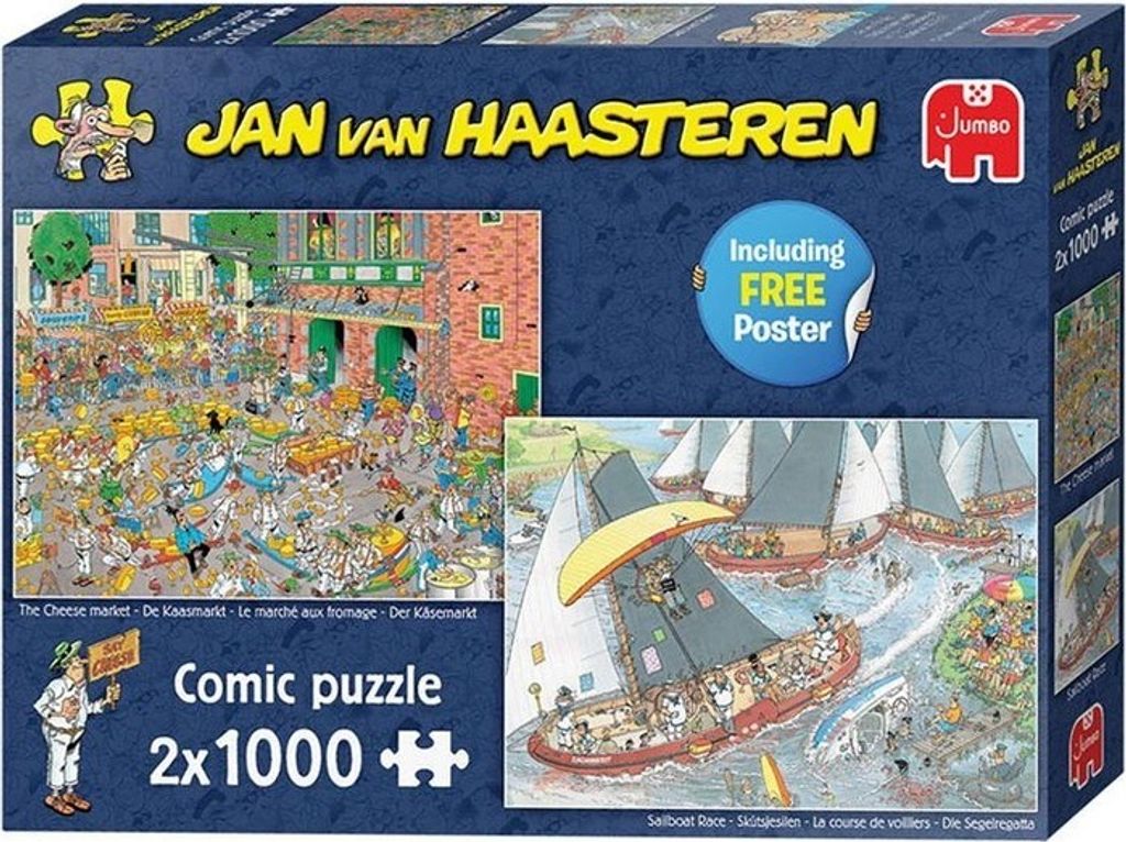 Jumbo Jan Van Haasteren Puzzle Traditions Hollandaises 2X Image du produit 