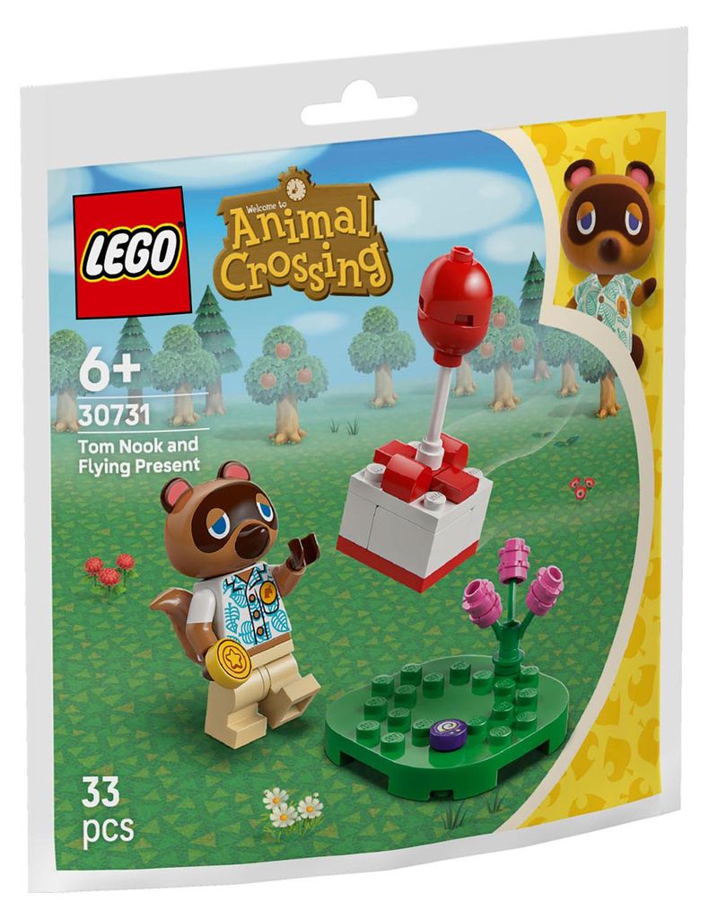 LEGO Tom Nook i latający prezent, Zestaw do budowania, 6 Zdjęcie produktu 