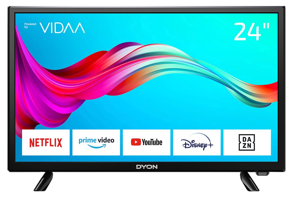 Dyon SMART 24 VX LED TV 60 cm 61.00cm (24") DVB-T2, DVB-C, Zdjęcie produktu 