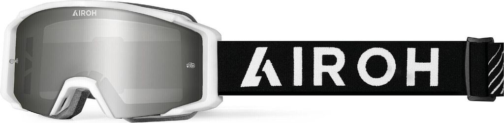 Maschera Occhiali Motocross AIROH Google Blast XR1 Bianco Immagine del prodotto 