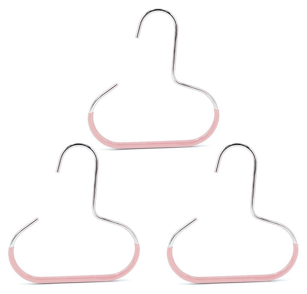 3- bis 5-teiliges Aufbewahrungsregal, robuste Konstruktion, rostbeständig, rutschfest, Kleiderbügel für Hüte, Schals, Gürtel, Krawatten, Geldb...