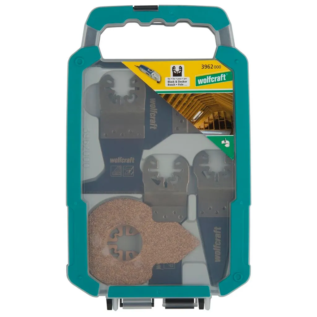Set accessoires wolfcraft 3962000 pour découpes difficiles et précises - 2