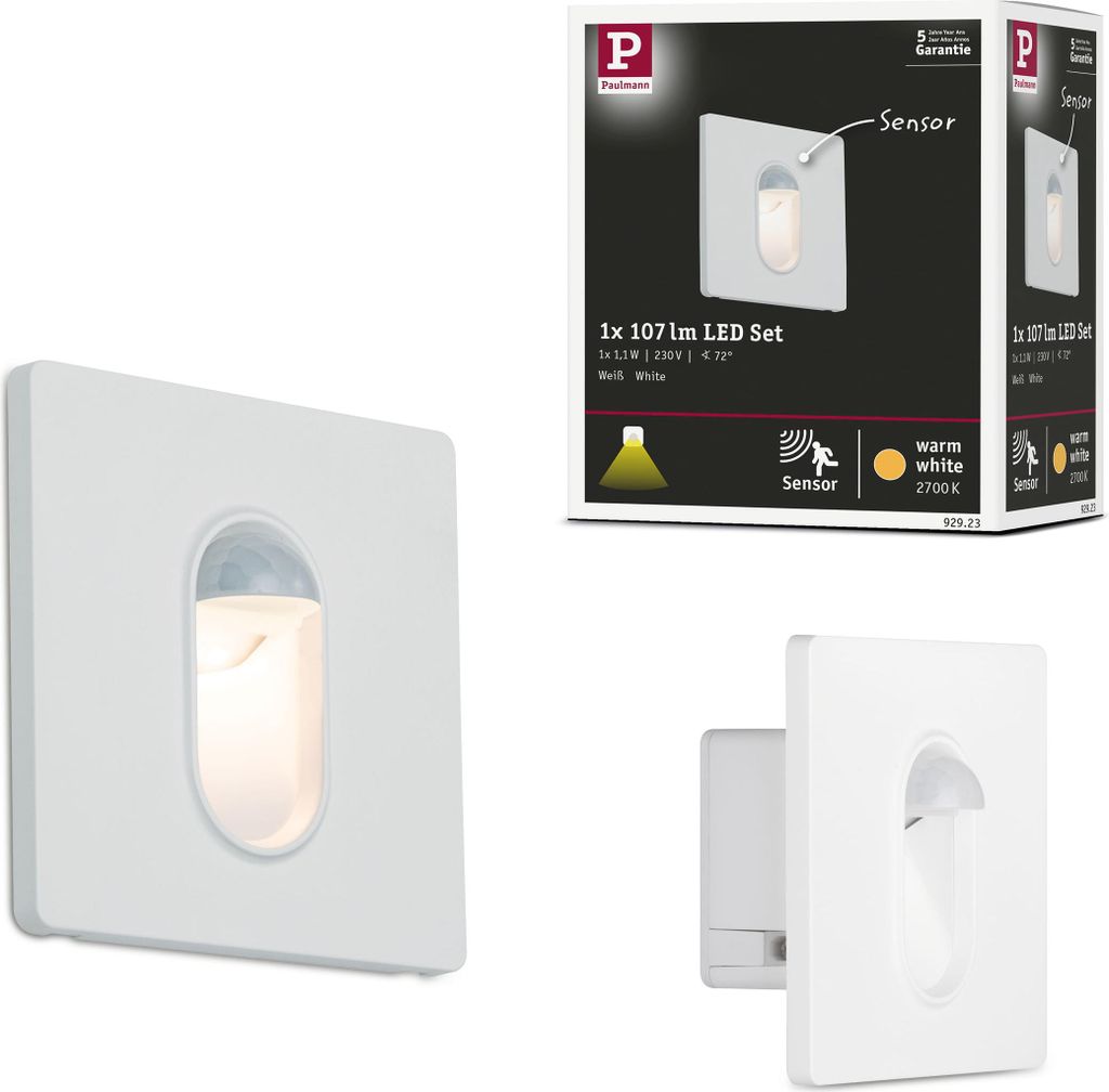 Paulmann LED Wandeinbauleuchte Wall