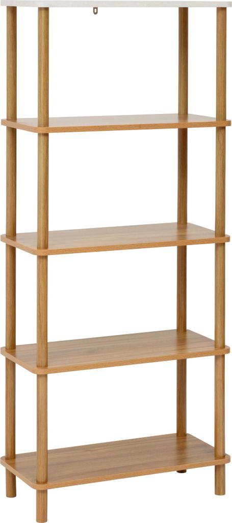 Regal 5 ebenen come holz und marmoreffekt - 5 five simply smart