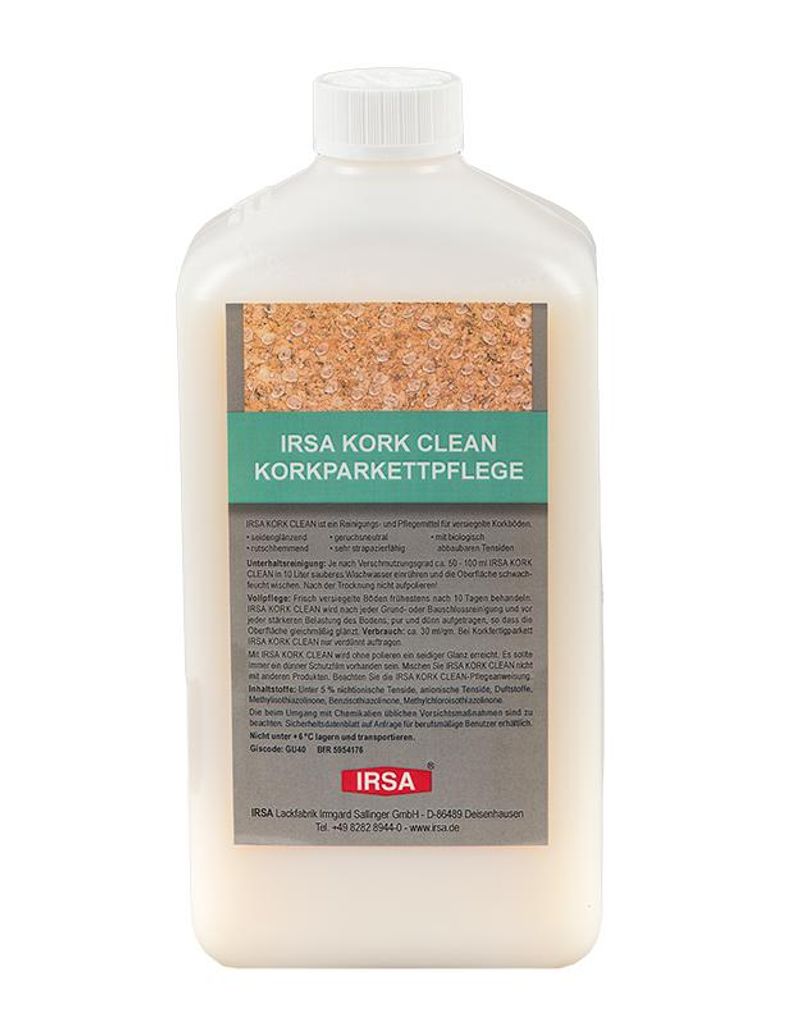 IRSA Kork-Clean, selbstglänzend 1l Produktbild 