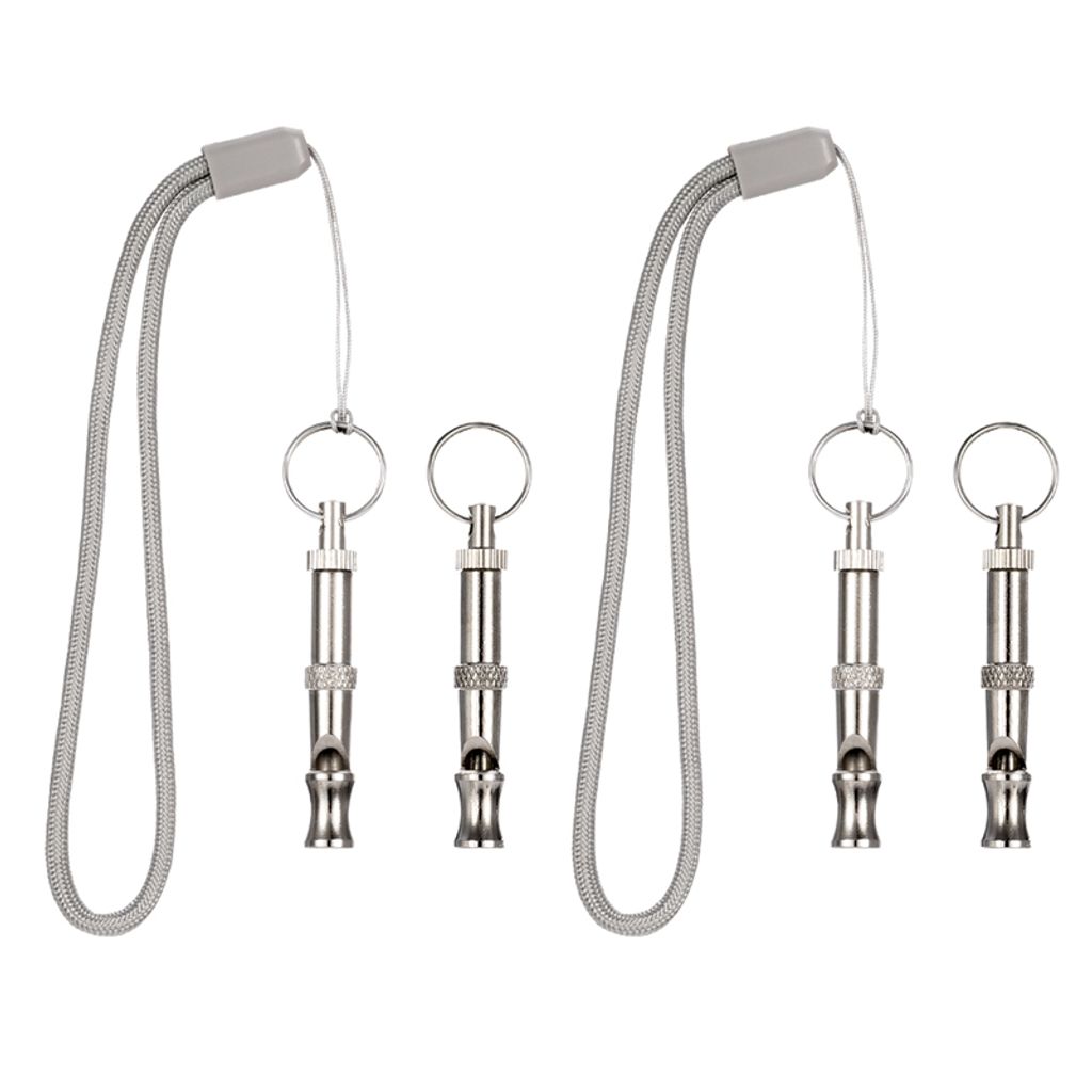 AHEJIOO Hundepfeife Aus Edelstahl - Hochfrequenz Einstellbar Für Training